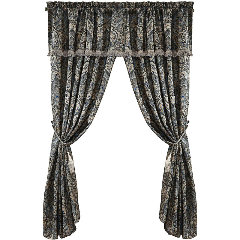 Room Darkening Curtain Pair, Blue