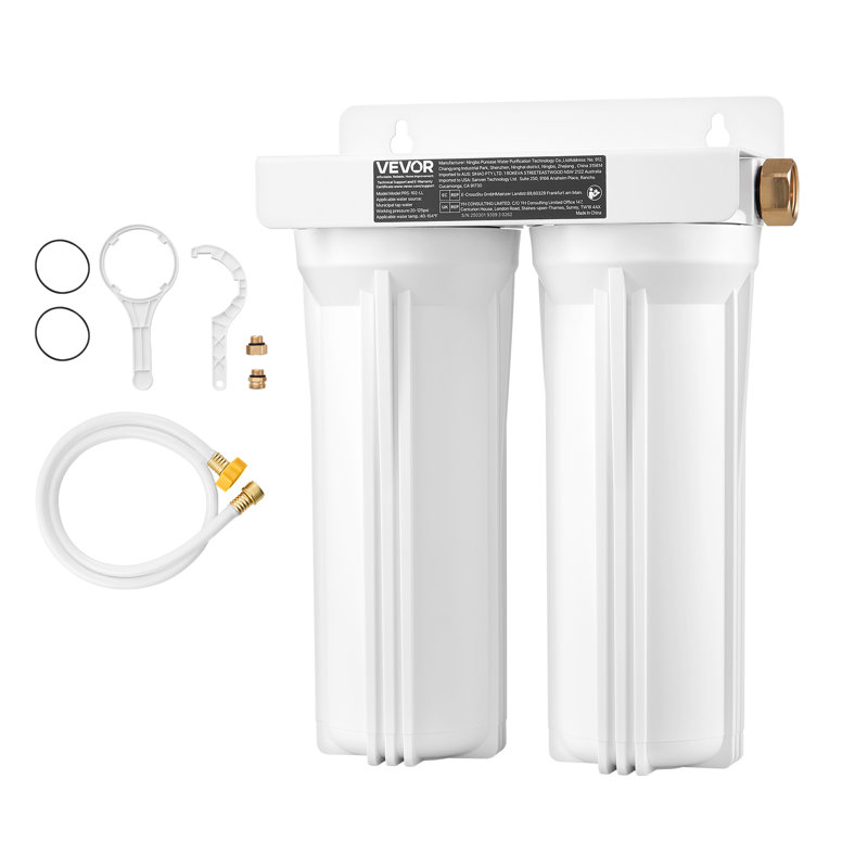 Système de filtration d'eau pour véhicule récréatif - 2 cartouches de filtration d'eau pour camping-car