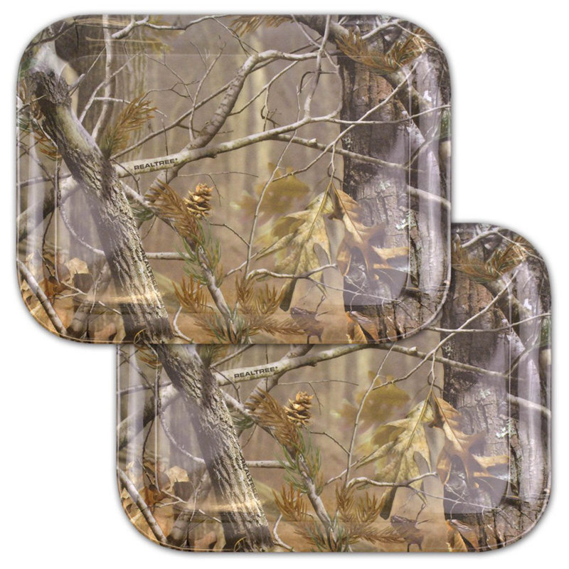 Plateau de service en mélamine realtree Adira, H 5 po x l 18 po x L 13 po