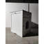 Enceinte de litière blanche avec tiroir et table pour table de chevet-2096116127-2096116126