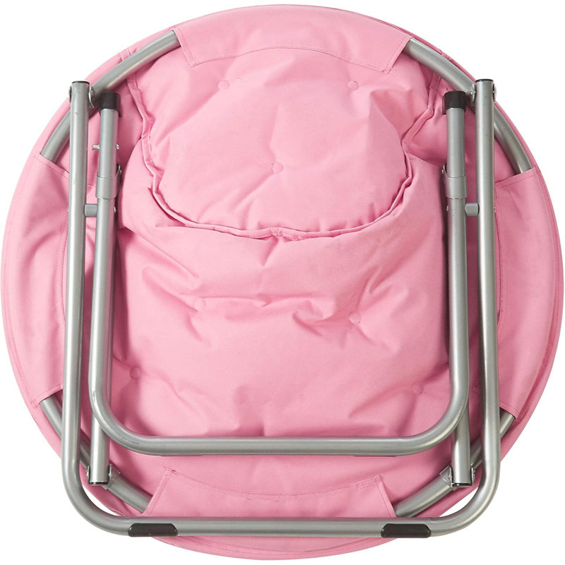 Giles Papasan Chair, Silver, Multicolor
