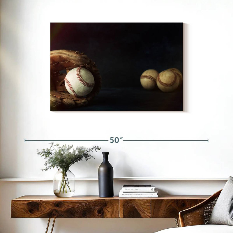 Sireci Baseball After Game, 24" H x 36" W