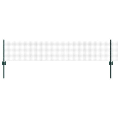 Vidaxl Fence With Posts Steel