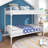 Blesse Kids Twin Over Twin Bunk Bed-1114748941