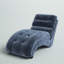 Chaise longue sans accoudoirs capitonnée Raley-843595357