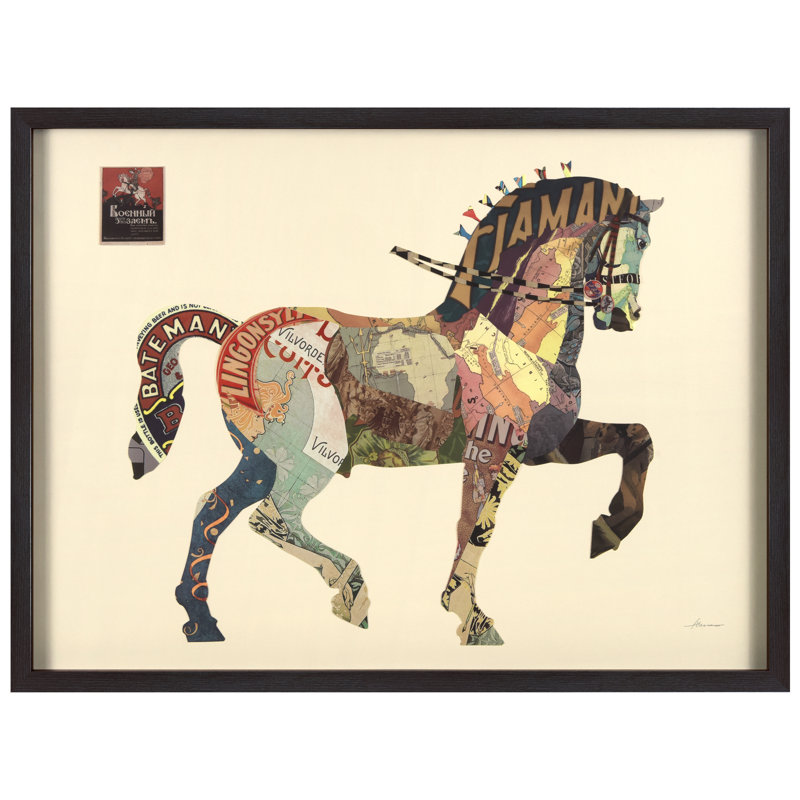 « carrousel cheval », impression