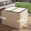Outsunny 3 x 3(m) Pergola with Retractable Roof and Curtains-145794168