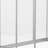 4' L x 6' W Walk-In Polycarbonate Greenhouse with Roof Vent for Ventilation & Rain Gutter, Hobby Greenhouse for Winter