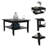 Danvers Rectangle Coffee Table Black Wengue