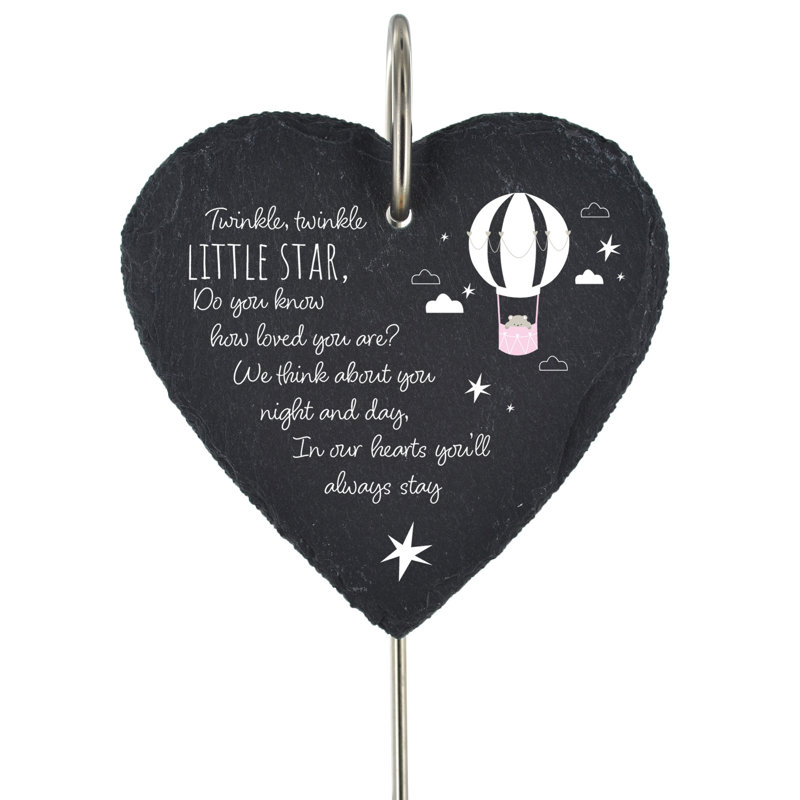 Bradie Waterproof Stone People Memorial Plaque
