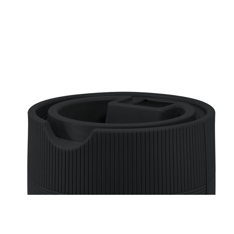 Good Ideas Plastic Drainable Dual Overflow Rain Barrel