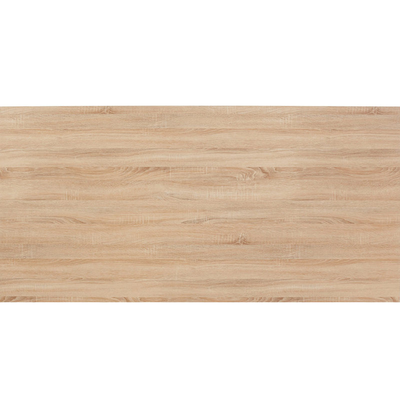 Neshaun Metal Base Dining Table, 76cm H x 100cm W x 200cm L