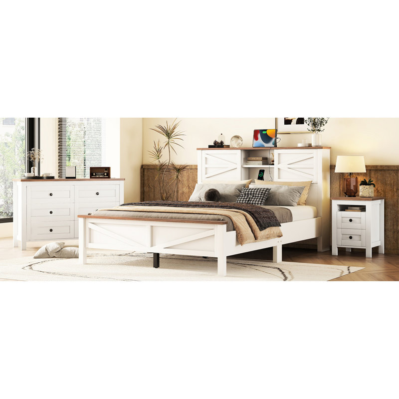 Ensemble de chambre à coucher 3 pièces