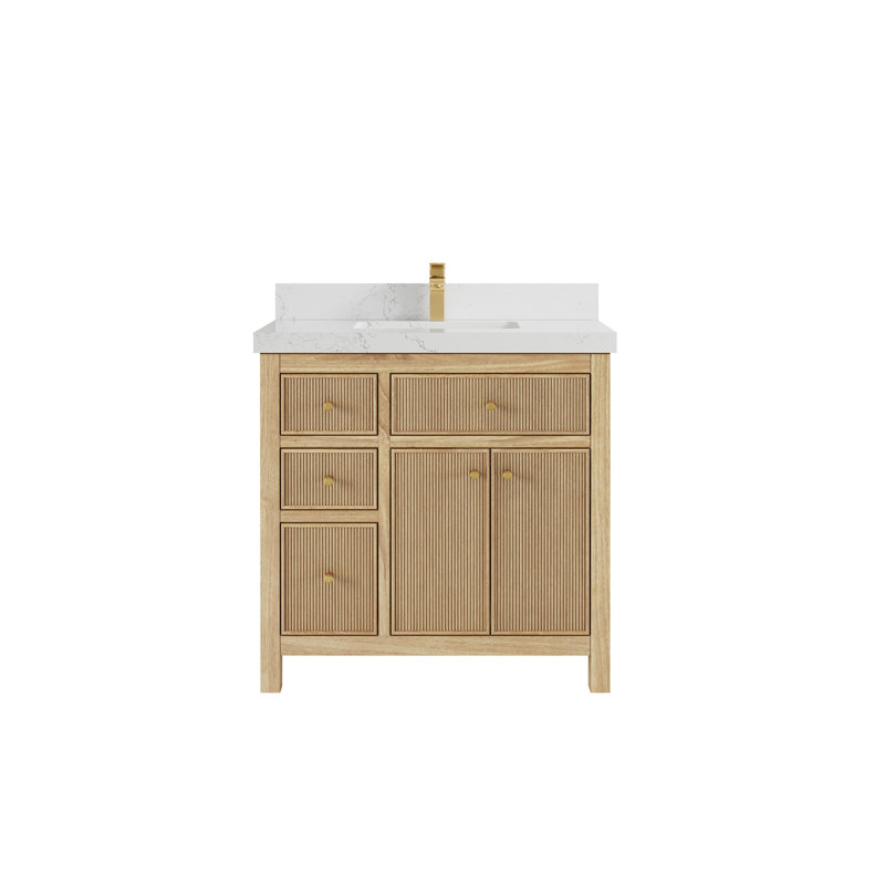 Ensemble de meuble-lavabo simple 36 po Sonoma, Empira blanc