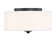 Dondie Flush Mount Ceiling Light Fixture with Fabric Shade