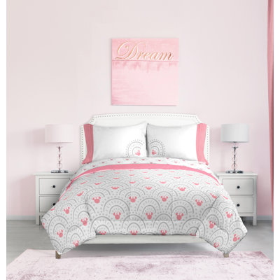 Minnie Mouse Minnie Rainbow Bed Set W/ Sham