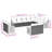 Garden Sofa Set Black And Cream White-907222455-907222452