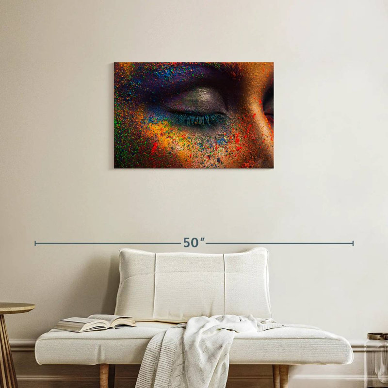 Shuttleworth Creative Speckled Makeup, 20" H x 30" W