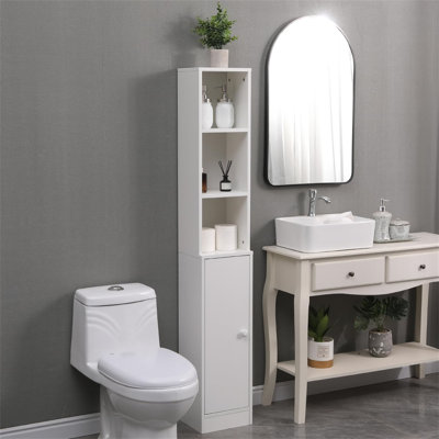 Pomfrey Freestanding Linen Cabinet