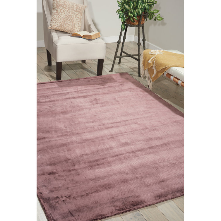 Lunar Solid Colour Hand Woven Area Rug