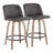 Lakyia Swivel Upholstered Counter Stool-86710970
