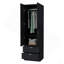 Armoire 2 tiroirs Wenge
