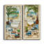«Day In Paradise I», ensemble de 2 toiles tendues-1619015589