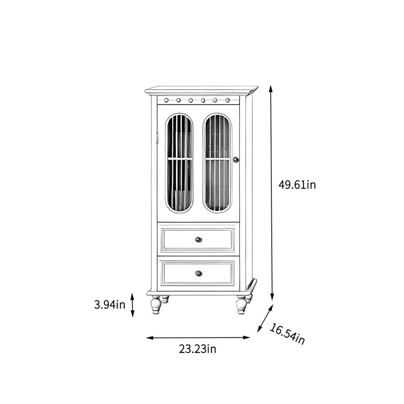 Armoire de rangement pour le salon