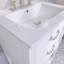 Ensemble de meuble-lavabo autoportant 24 po avec comptoir en céramique 24 po-1065544095