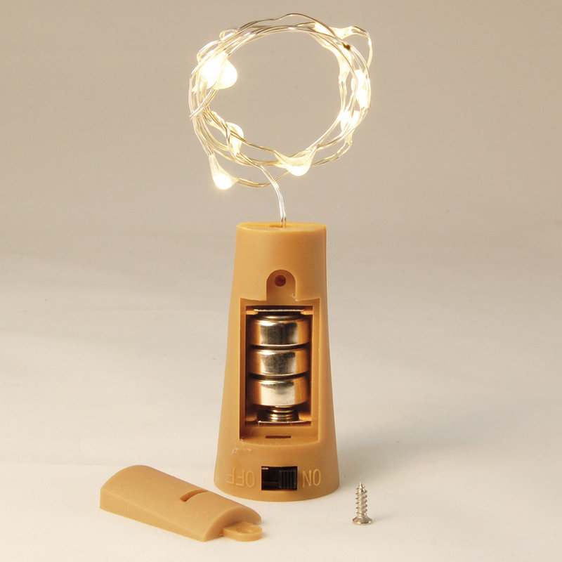 Outdoor 6 - Bulb 1.58'' Battery Powered LED Fairy String Light, White
