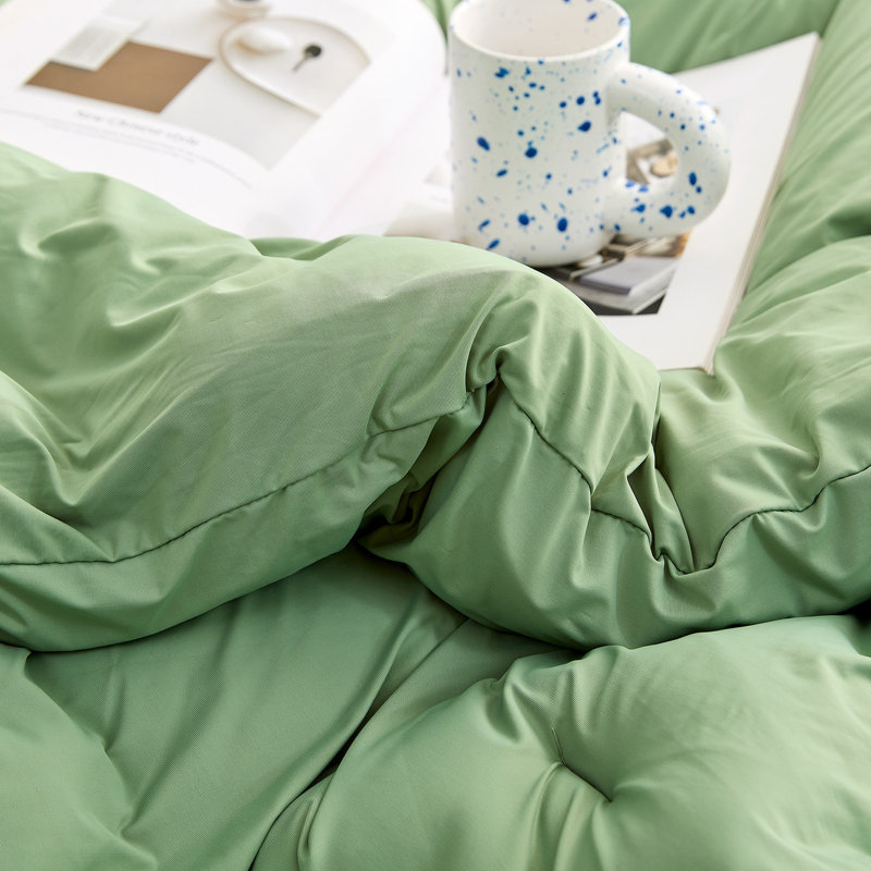 Look At This Thicky - Coma Inducer® Oversized Comforter Set - Standard Thicky, Green
