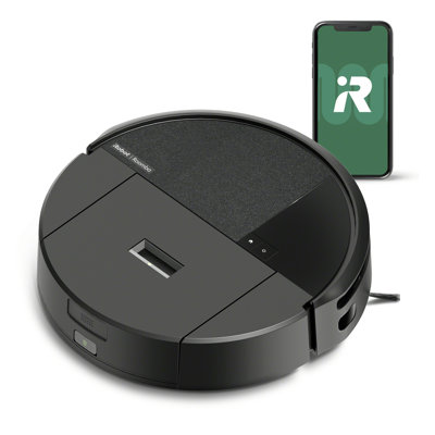 iRobot® Roomba® 205 DustCompactor™  Vac Robot Vacuum Auto-Compacts Debris Within The Robot, No Emptying for 60 Days, Bagless, Intense Power-Lifting Suction, LiDAR Navigation, Multi-Surface Cleaning