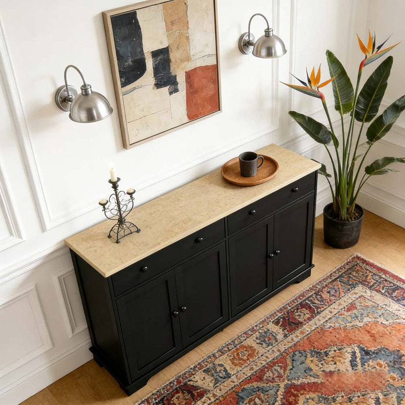 Buffet avec tiroirs de rangement