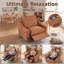 Upholstered Fabric Power Recliner-486102972-486102975