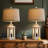 24" Farmhouse Dimmable Touch Control Table Lamp Set of Two-108834507