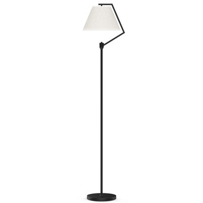 Arched Floor Lamp With Remote Control And Bulb Included