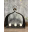 Porte-bougie triple en fonte