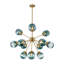 Lustre sphérique spoutnik 12 lumières Art Deco-1199518897