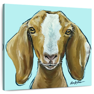 Brampt Goat Square Blue