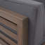 Banc de coin gauche et table basse