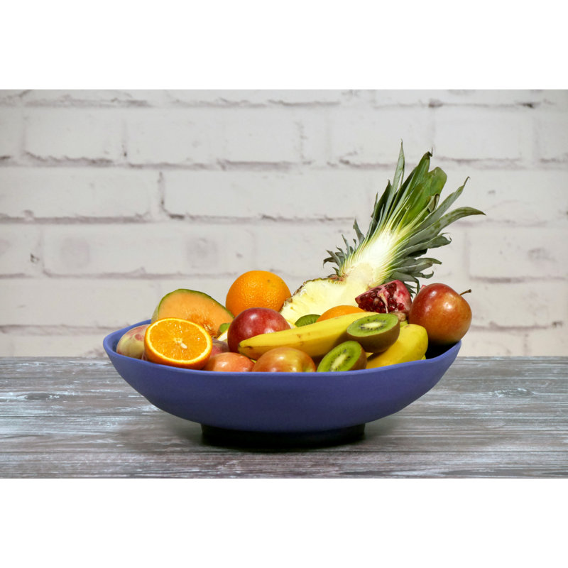 Host Pigment Melamine Salad Bowl, Indigo