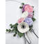Faux Rose Metal Wreath