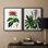 AntiqueFloralFolioI - reproduction encadrée de qualité supérieure - prête à être accrochée - aucun clou requis - aucun clou requis