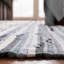Tapis abstrait en coton tissé à la main Fales Rag-1301753299
