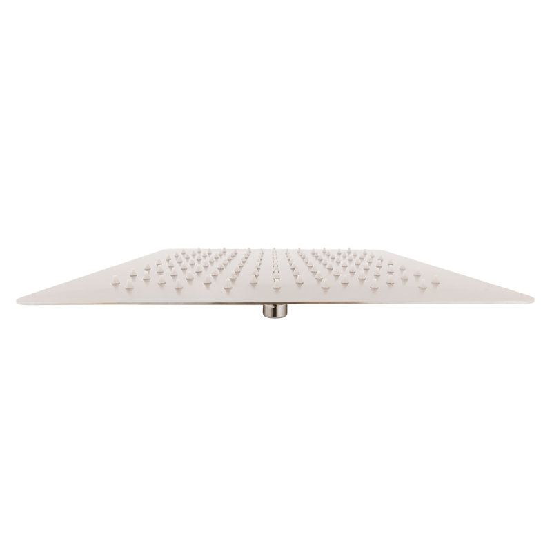 Rain Fixed Shower Head, Brushed Nickel
