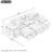 Modern L-Shape 3 Seat Sectional With Pull Out Sleeper And Storage Chaise, 2 Stools In Cream For Living Area 104.5" Couch Sleeper, Chaise Home Room-1670215253