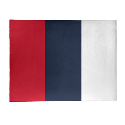 Tapis rouge/bleu