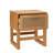Talo 1 Drawer Nightstand, Natural