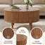 Table basse à plateau relevable avec rangement, table convertible cannelée moderne de 31,5 pouces avec compartiments cachés pour le salon-1108908487