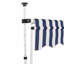 Dakota Fields 47.2cm D Fabric Cover Retractable Patio Awning-1146487443-1073755097